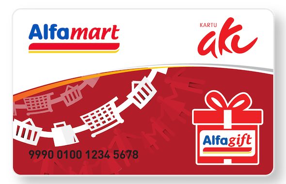 Image graphic card Alfamart