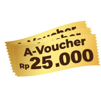 Icon reward BERSIH - AVoucher 25.000