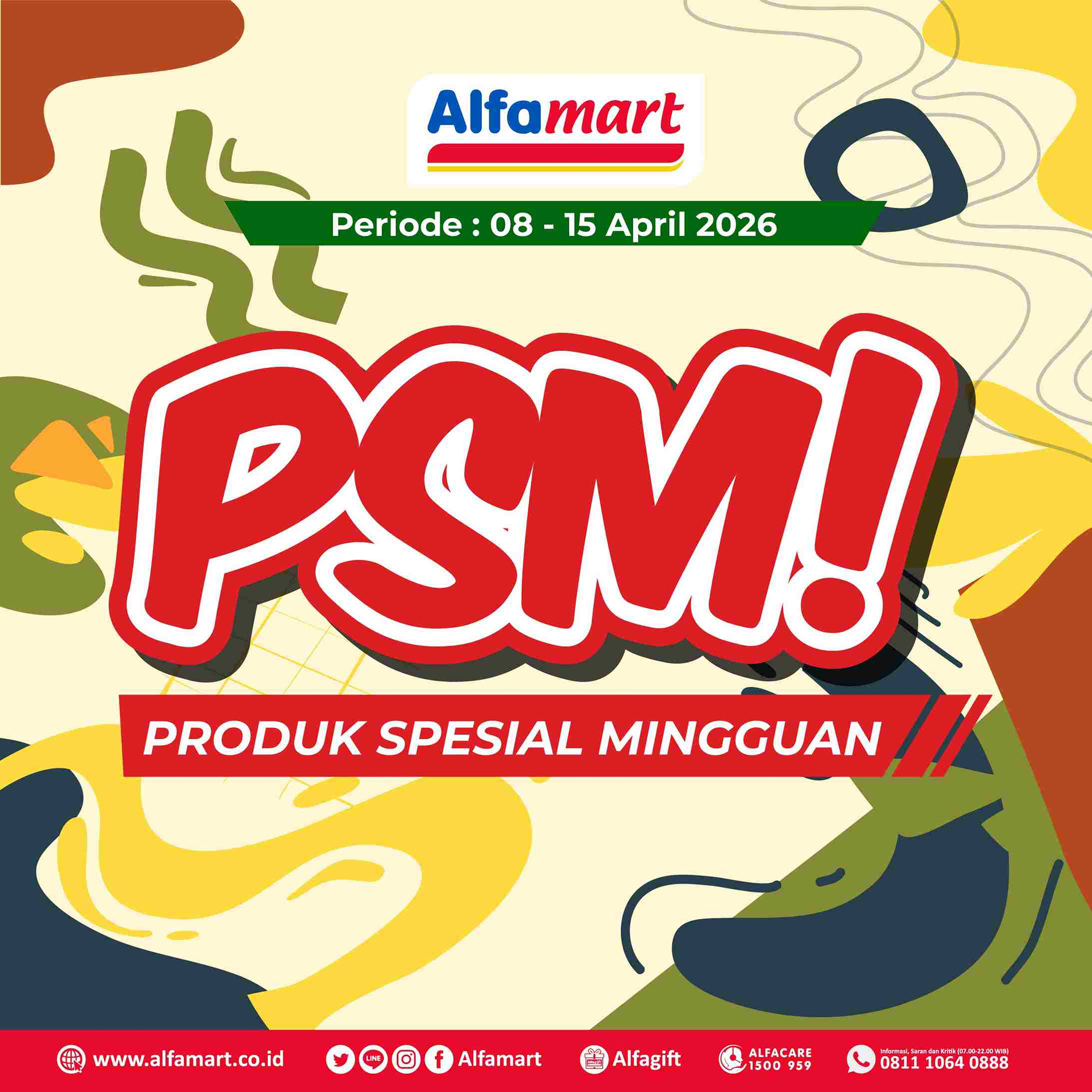 Banner Produk Spesial Mingguan (PSM) Alfamart
