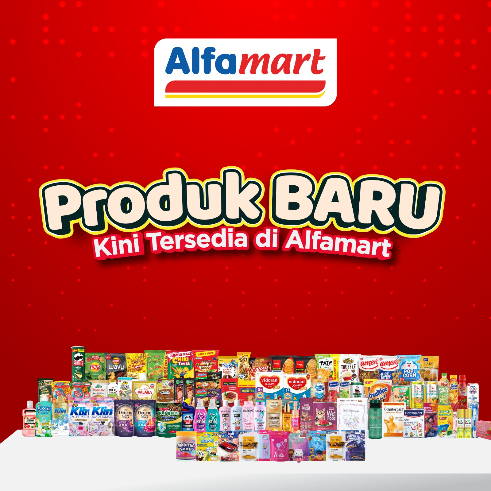 Banner PRODUK BARU Alfamart