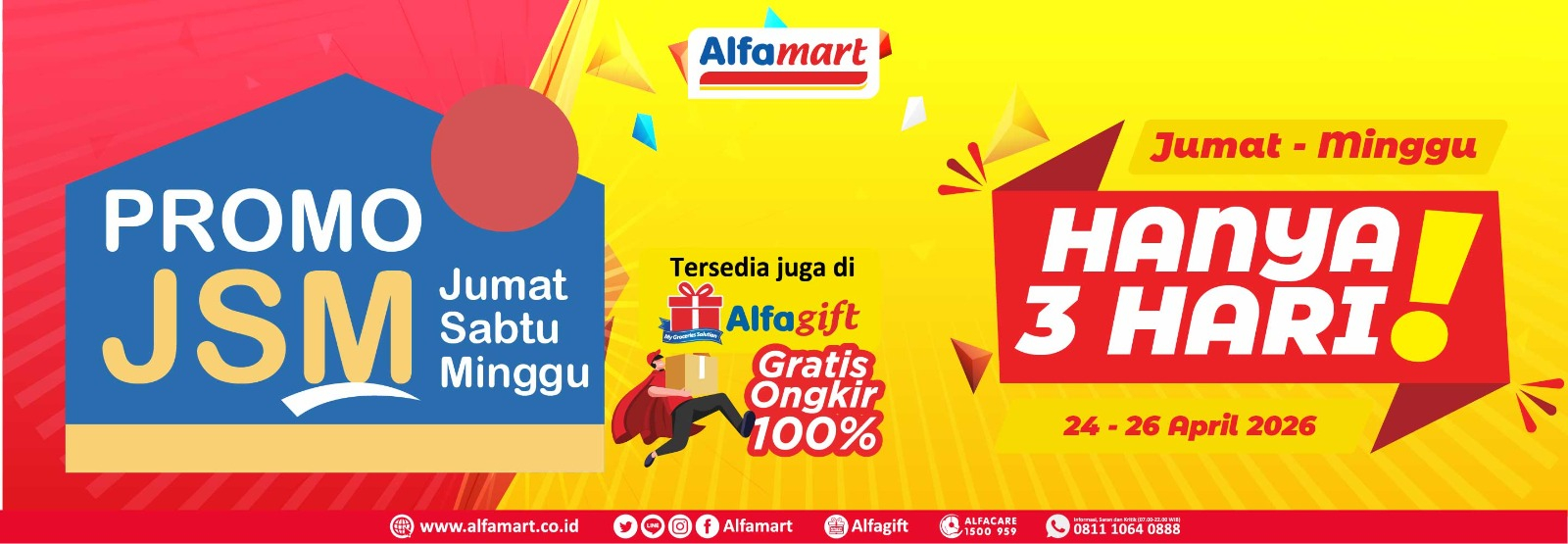 Banner promo PROMO JSM Alfamart