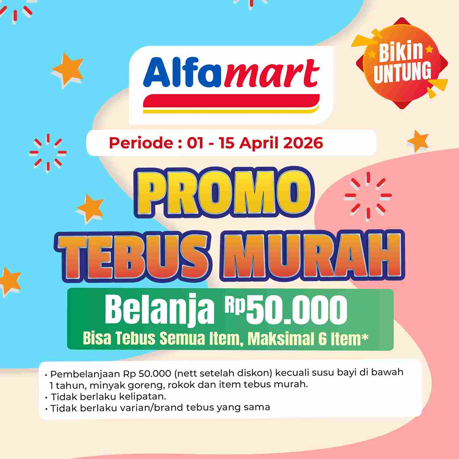 Banner Promo Tebus Murah Alfamart