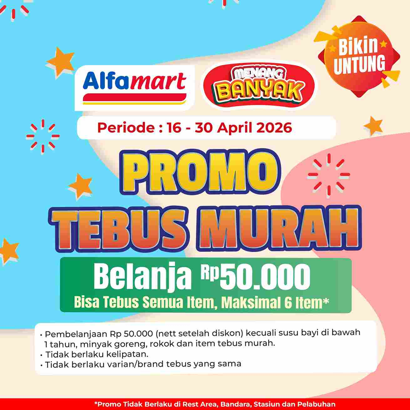 Banner Promo Tebus Murah Alfamart