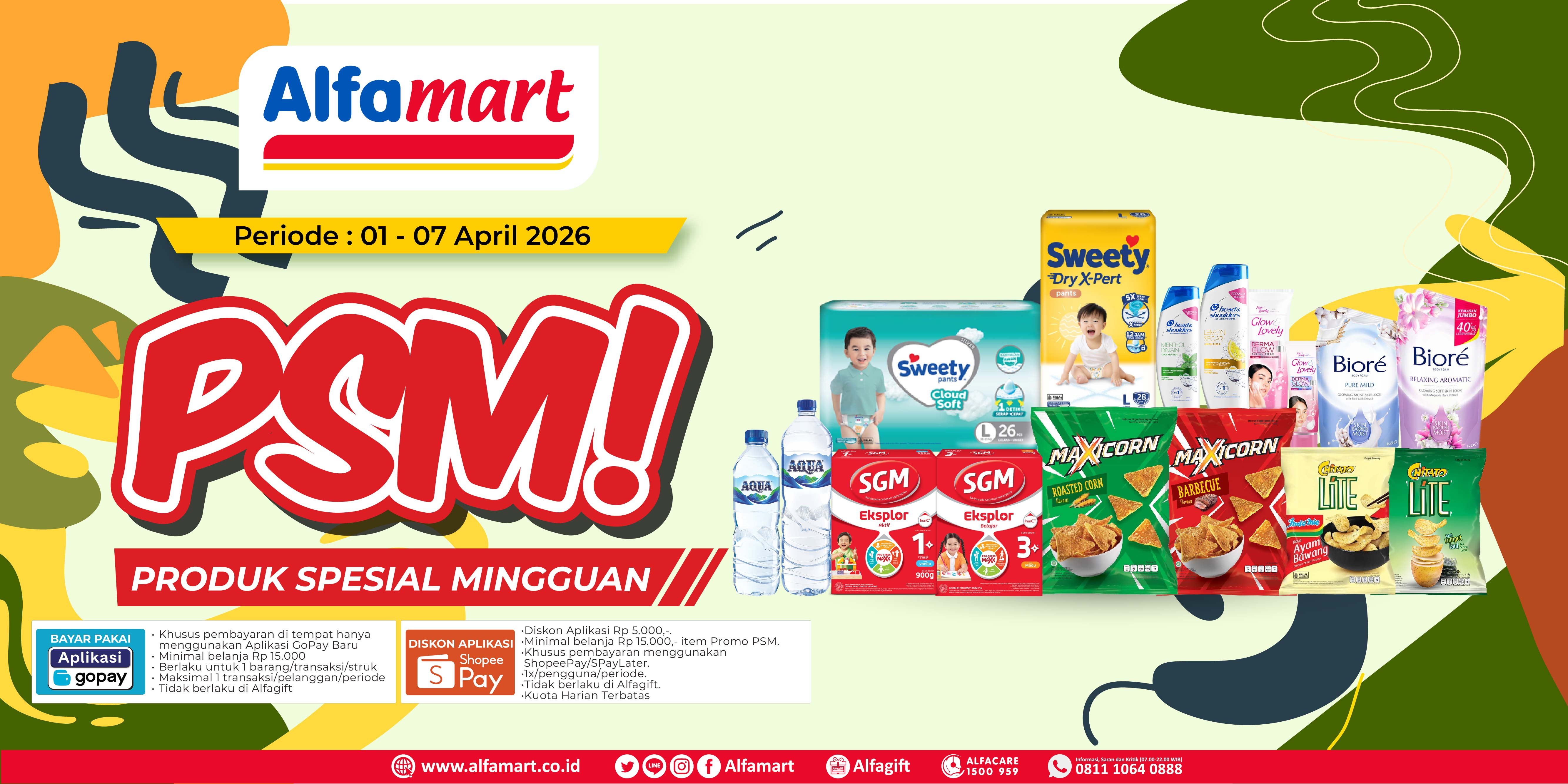 Mobile version banner Produk Spesial Mingguan (PSM)