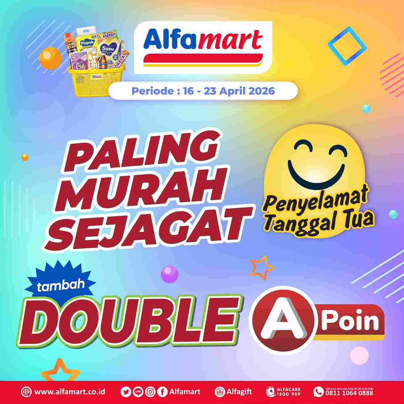 Banner PMS (PALING MURAH SEJAGAT) Alfamart