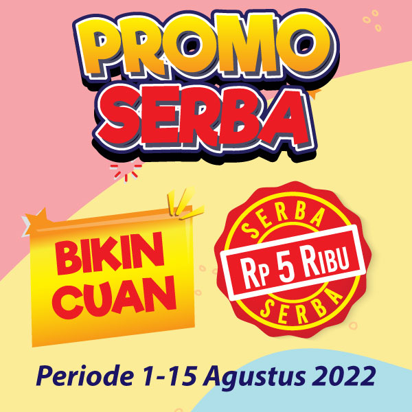 Banner Promo Serba 5 ribu Alfamart