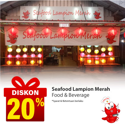 Special Offer SEAFOOD LAMPION MERAH