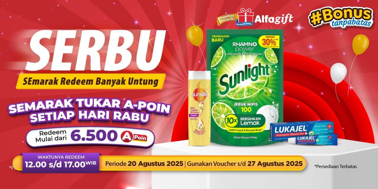 Mobile version banner Promo SERBU Alfamart