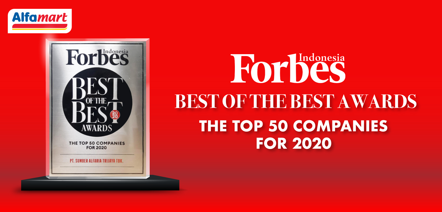 News Banner Dinilai Tangguh, Alfamart Masuk Best 50 Companies dari Forbes Indonesia