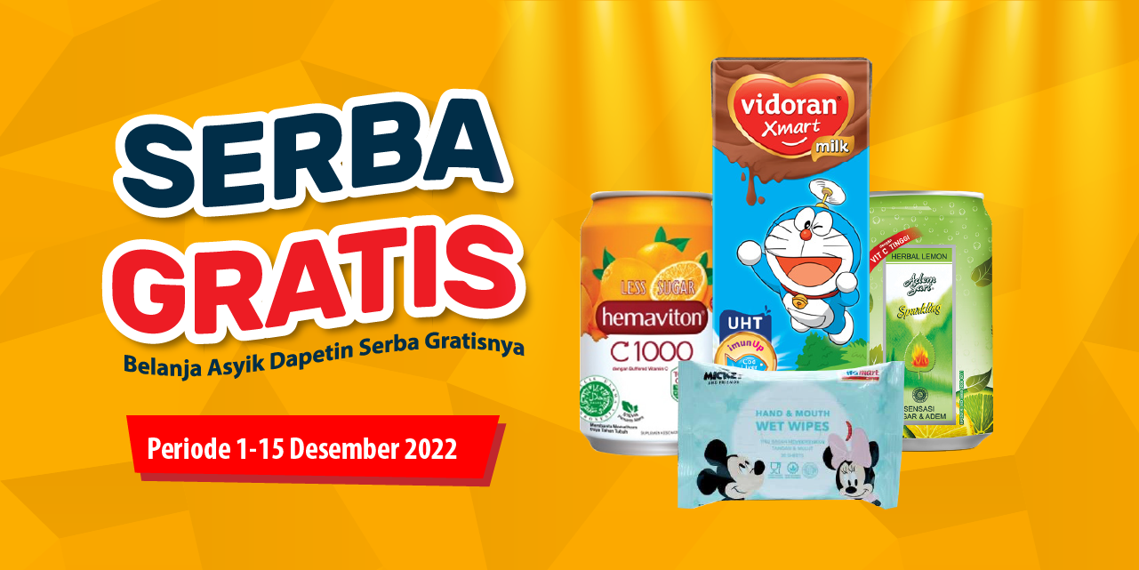 Mobile version banner Promo SERBA GRATIS Alfamart