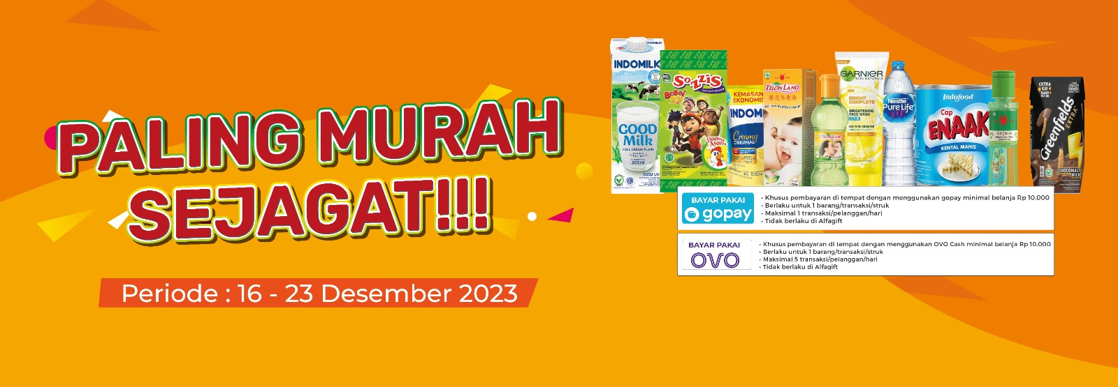Promo PROMO PALING MURAH SEJAGAT Alfamart