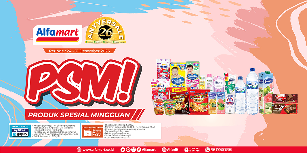 Mobile version banner Promo Spesial Mingguan