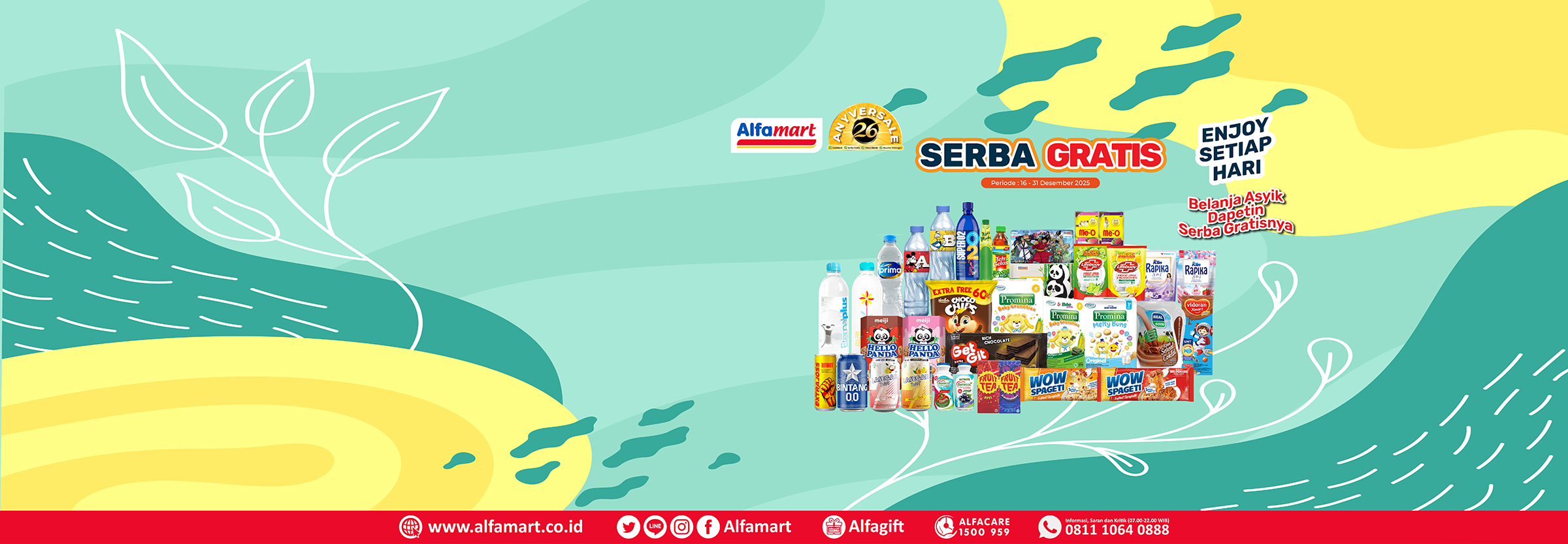 Desktop version banner Promo Serba Gratis