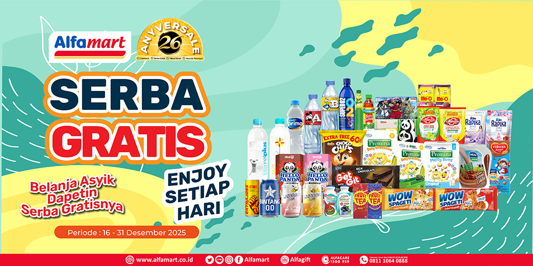 Mobile version banner Promo Serba Gratis