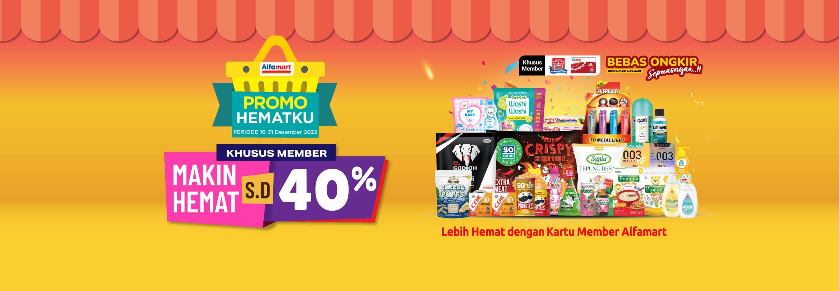 Banner promo Promo Member Hematku Alfamart