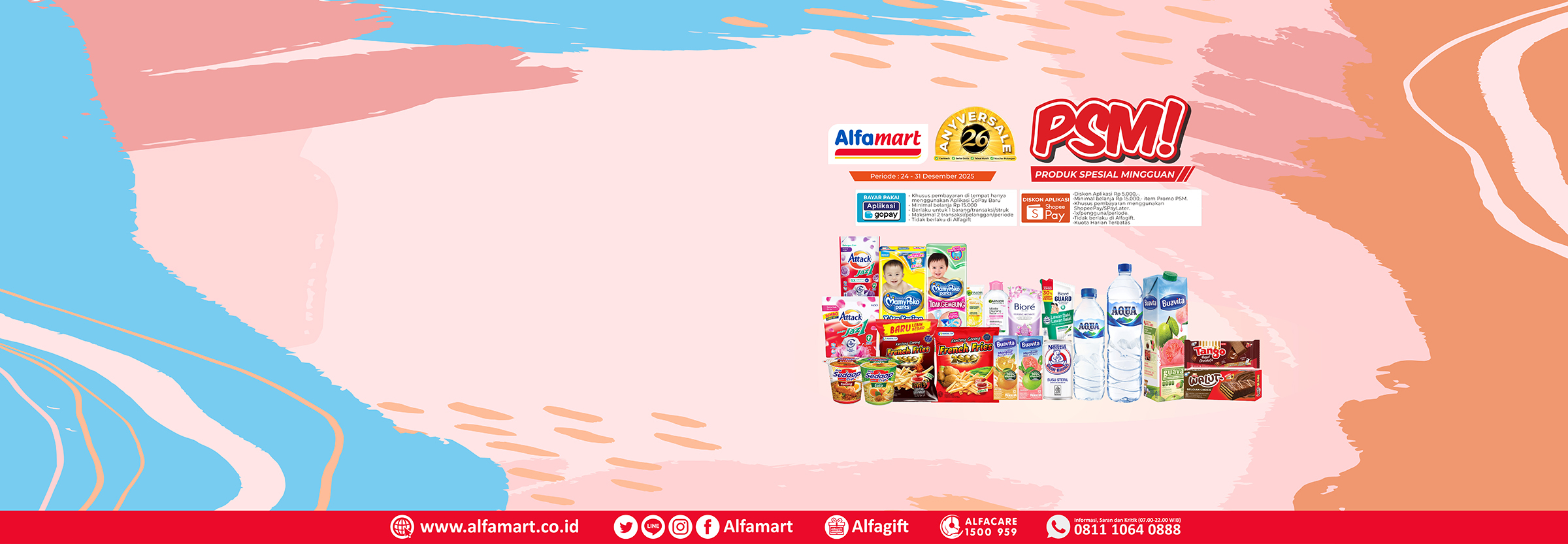 Desktop version banner Promo Spesial Mingguan