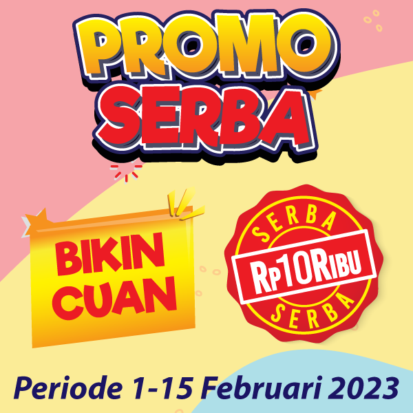 Banner Promo Serba 10 ribu Alfamart