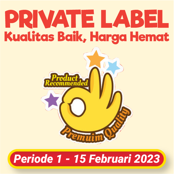 Banner Private Label Alfamart Alfamart
