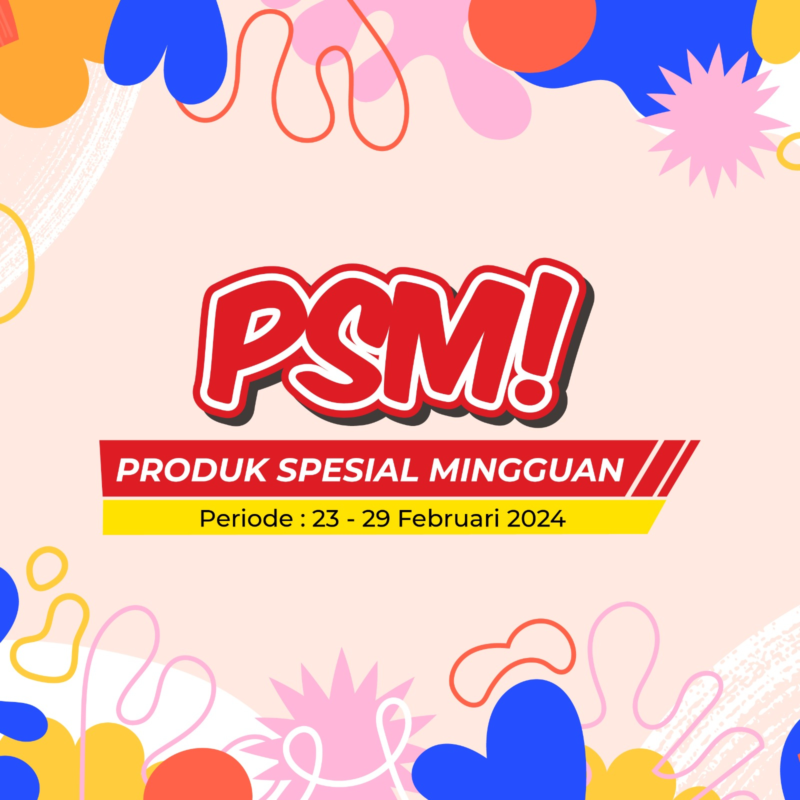 Banner PSM (PROMO SEPESIAL MINGGUAN) Alfamart