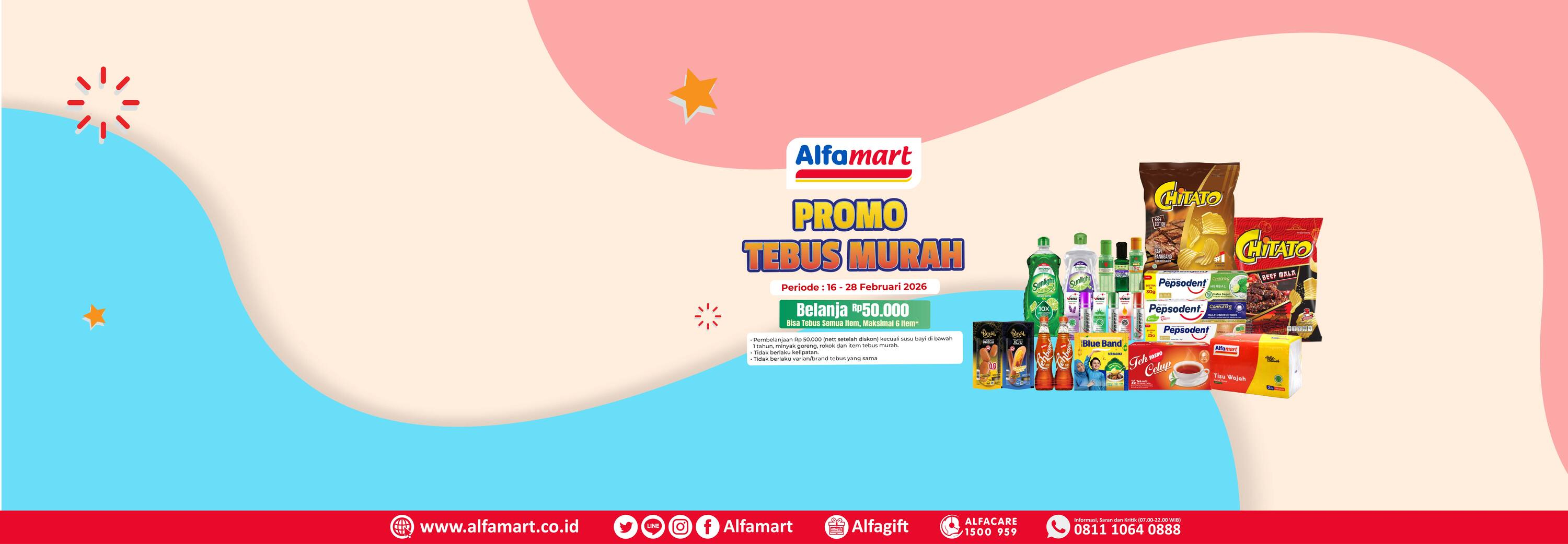 Desktop version banner Promo Tebus Murah