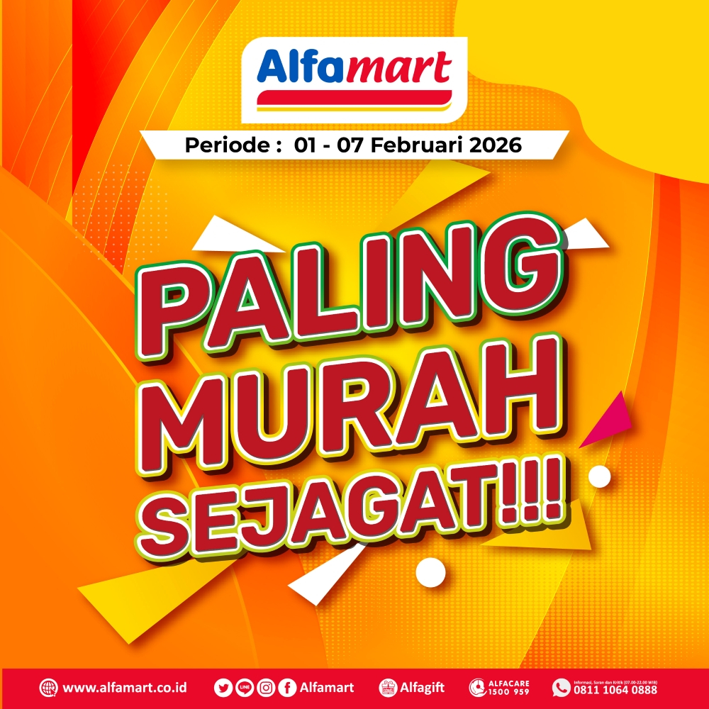 Banner PMS (PALING MURAH SEJAGAT) Alfamart