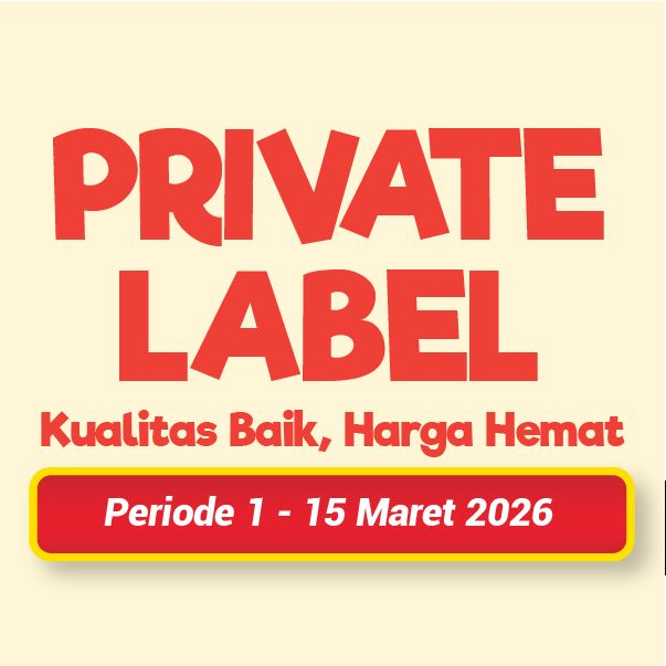 Banner Private Label Alfamart Alfamart
