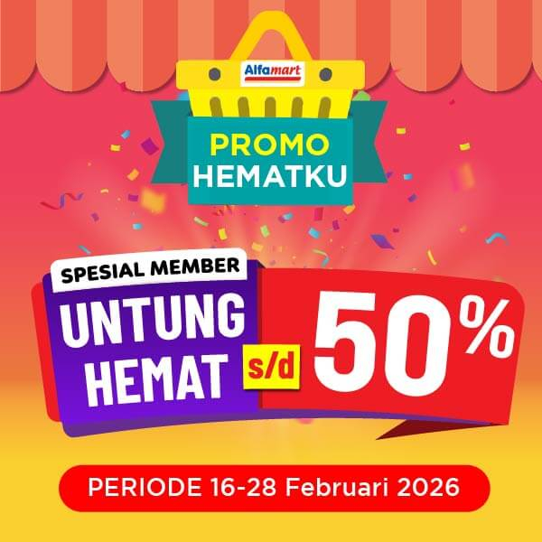 Banner Promo Member Hematku Alfamart