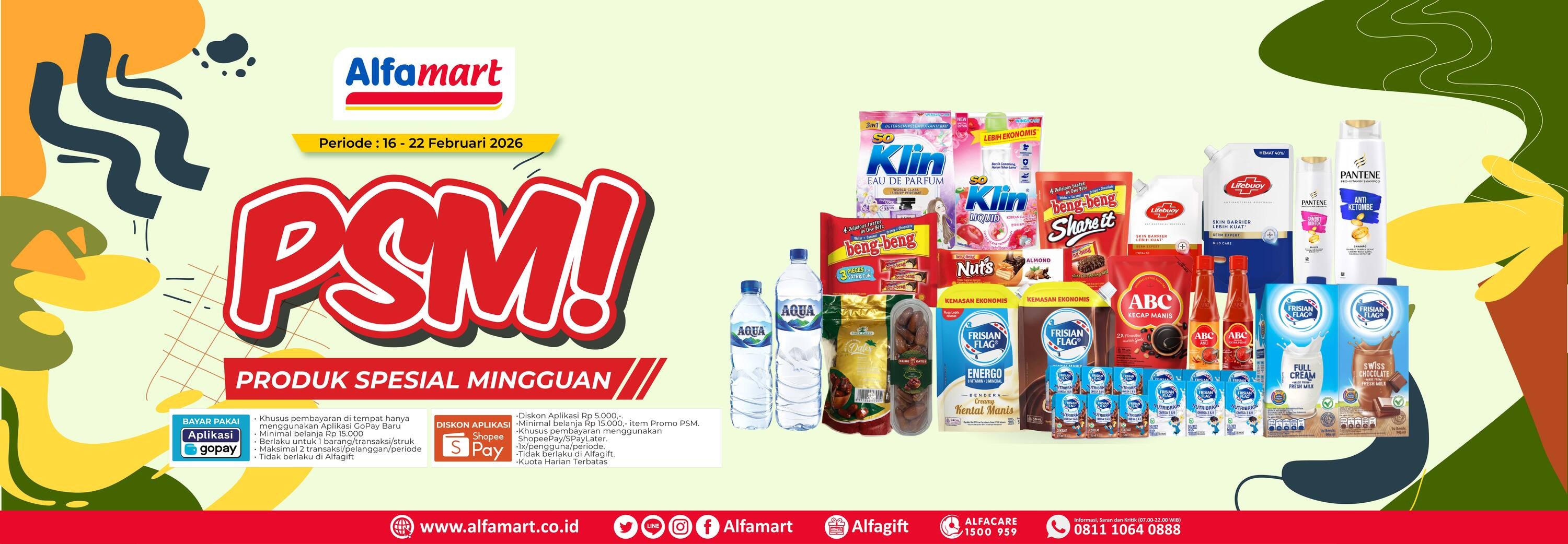 Promo Produk Spesial Mingguan (PSM) Alfamart