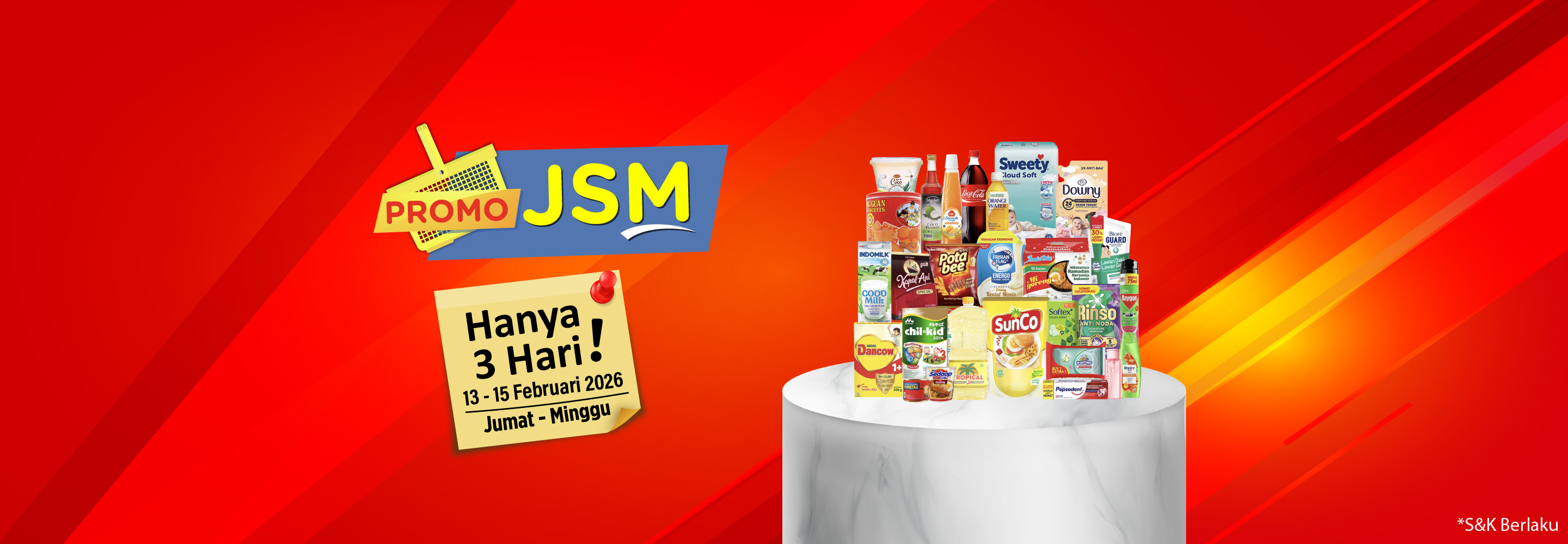 Banner promo Hemat Banget! Promo JSM Alfamart Alfamart