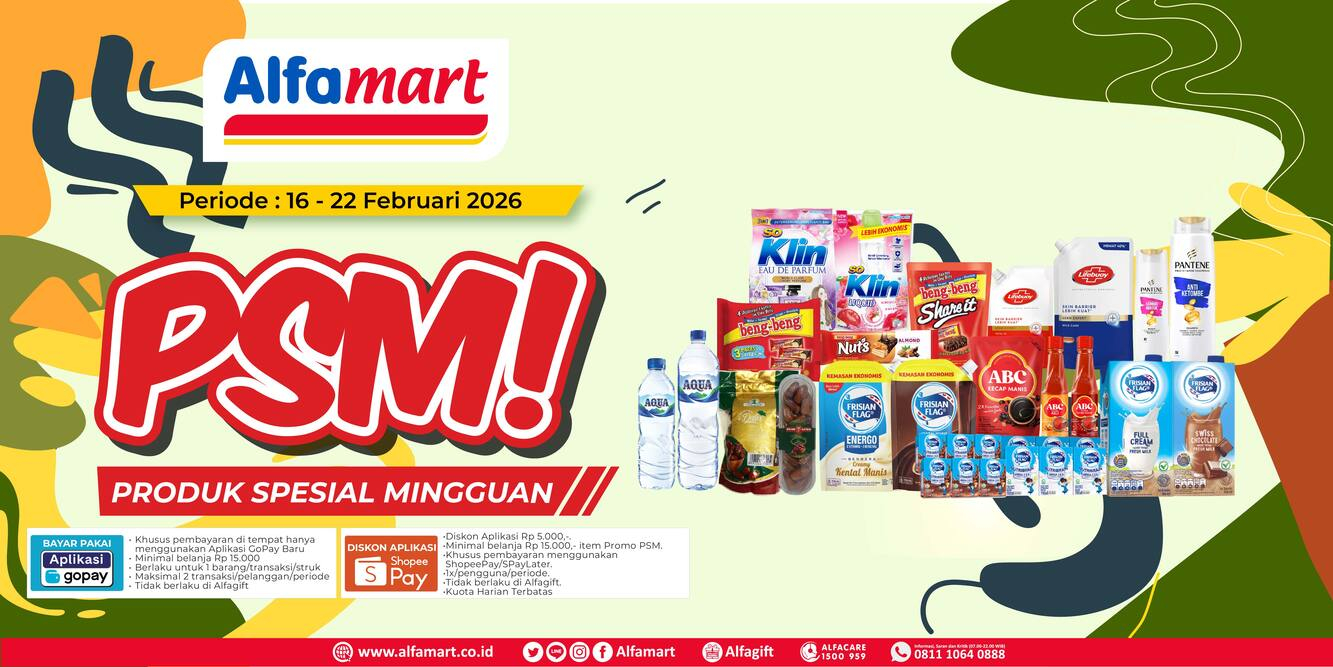 Mobile version banner Produk Spesial Mingguan (PSM)