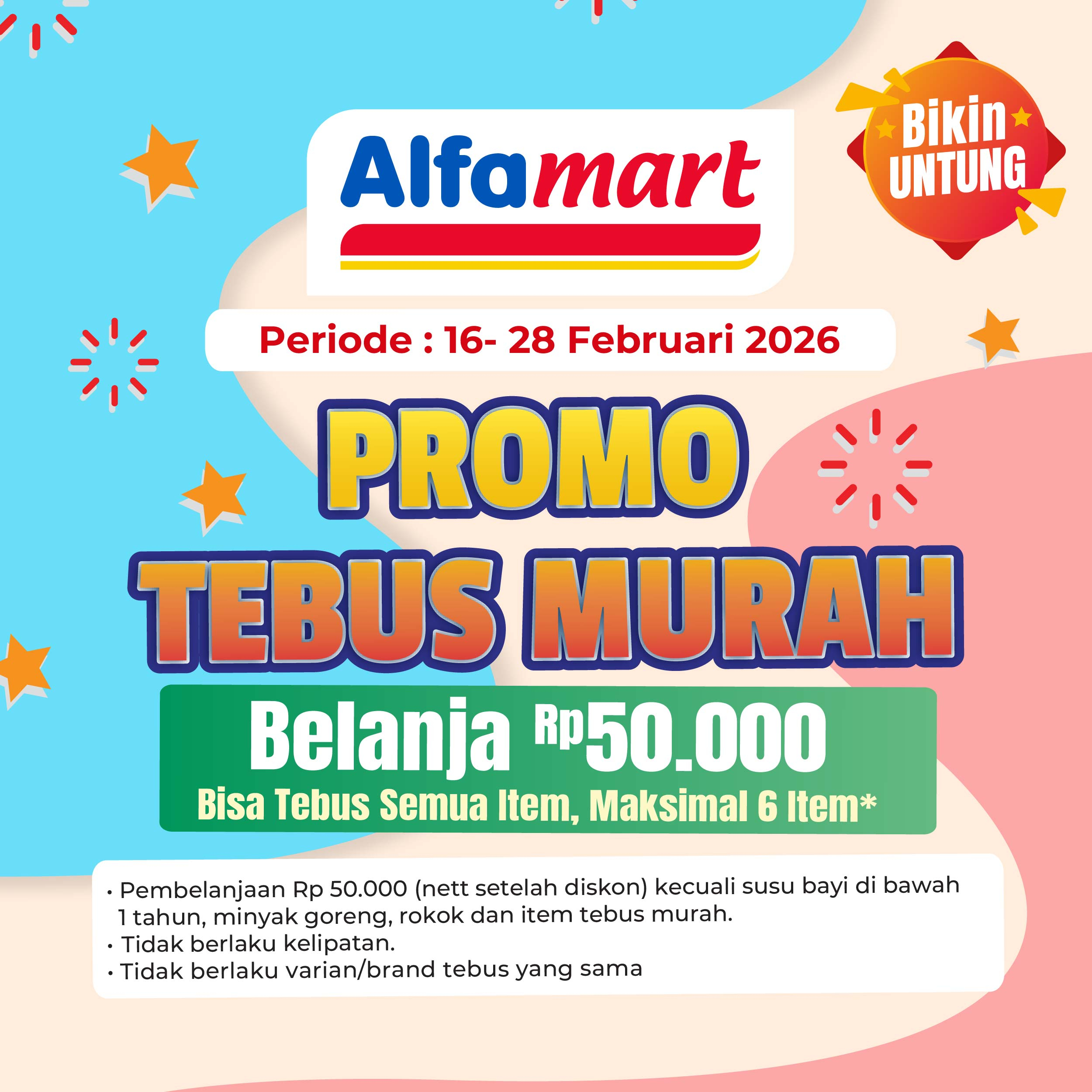 Banner Promo Tebus Murah Alfamart
