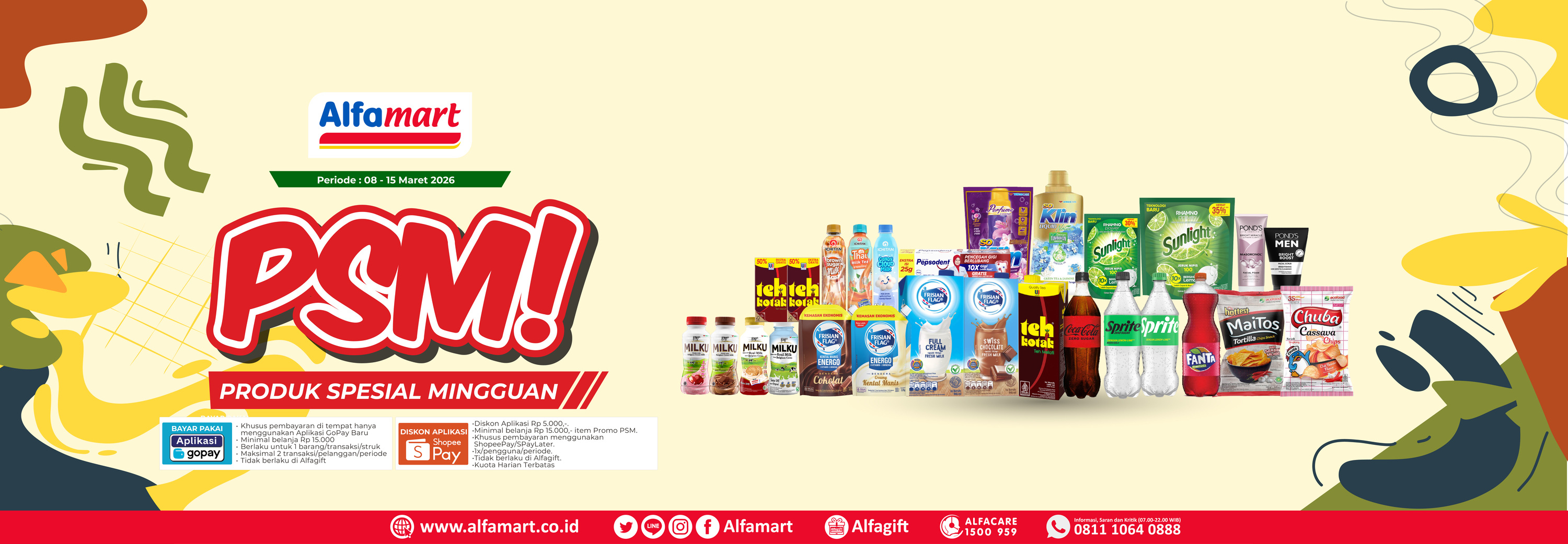 Promo Produk Spesial Mingguan (PSM) Alfamart