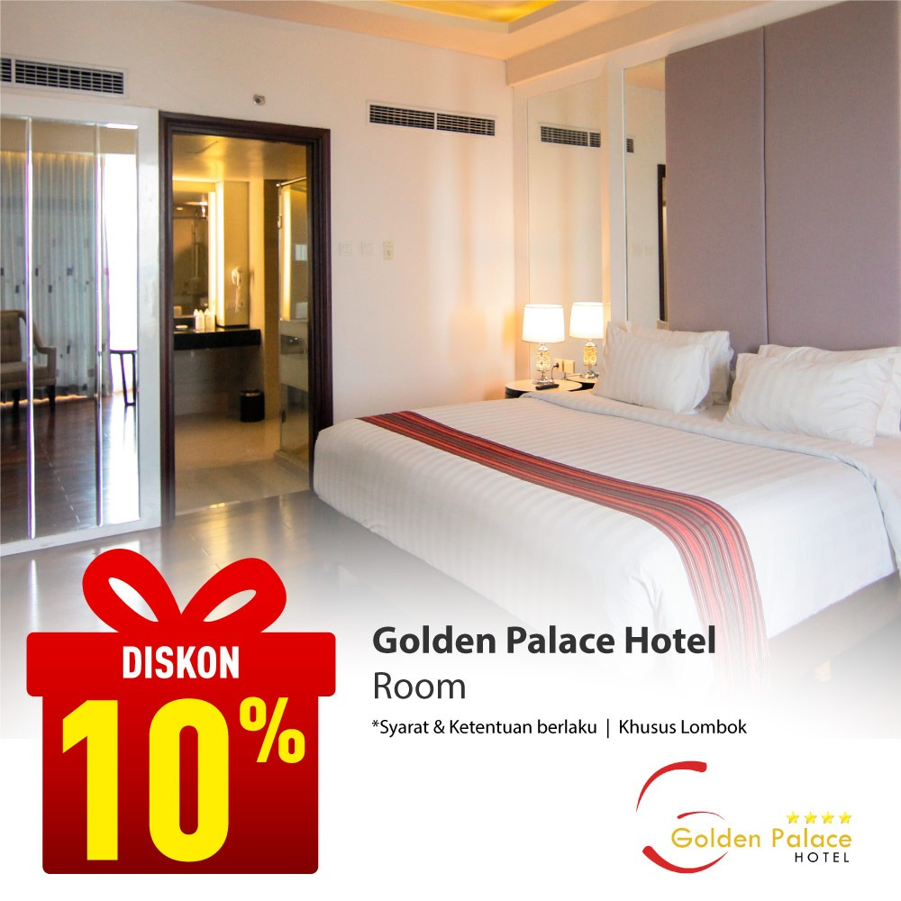 Special Offer GOLDEN PALACE HOTEL LOMBOK