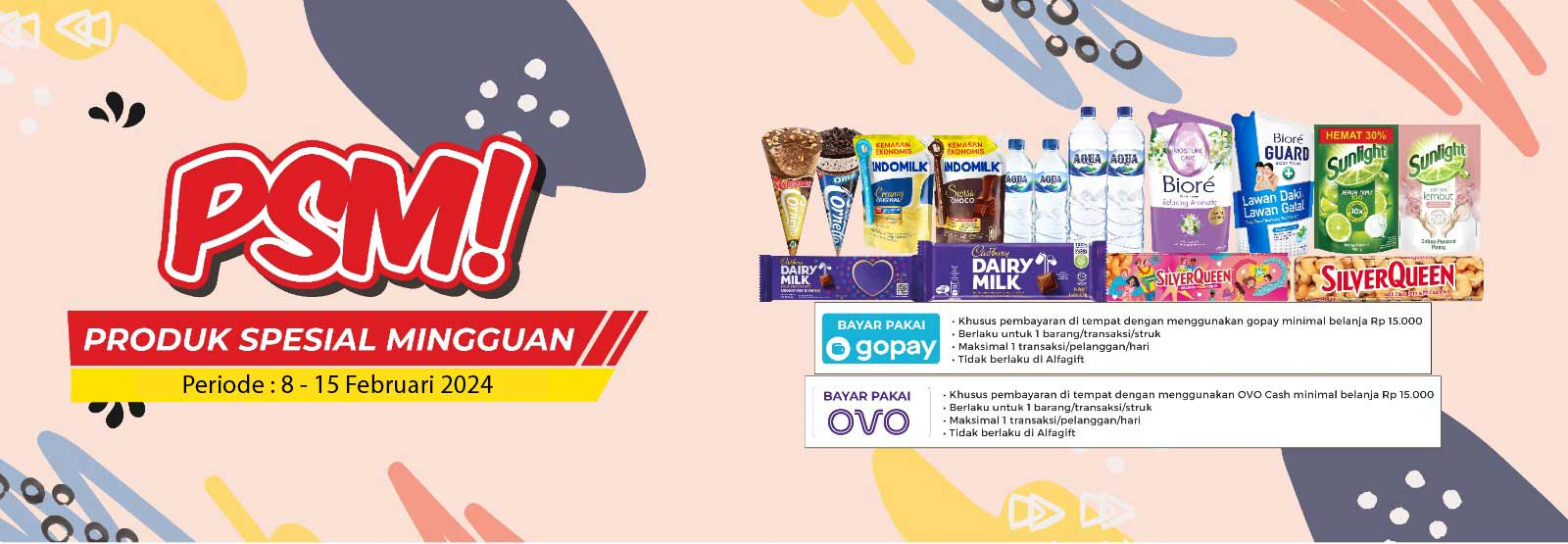 Promo PSM (PRODUK SPESIAL MINGGUAN) Alfamart