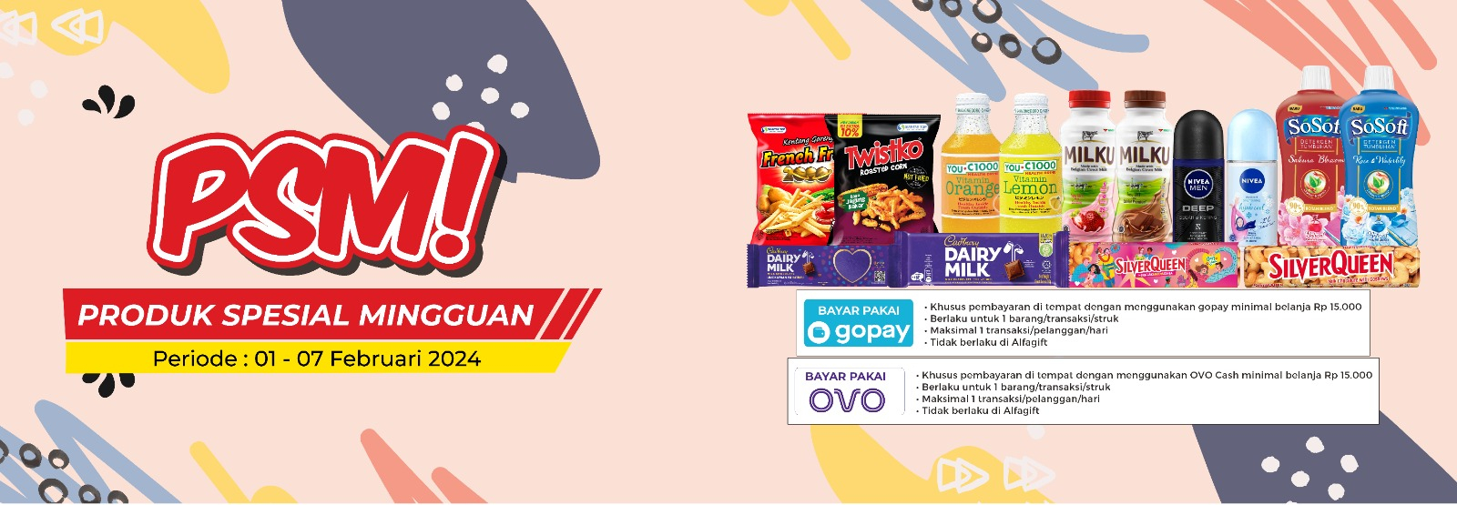 Promo PSM (PRODUK SPESIAL MINGGUAN) Alfamart