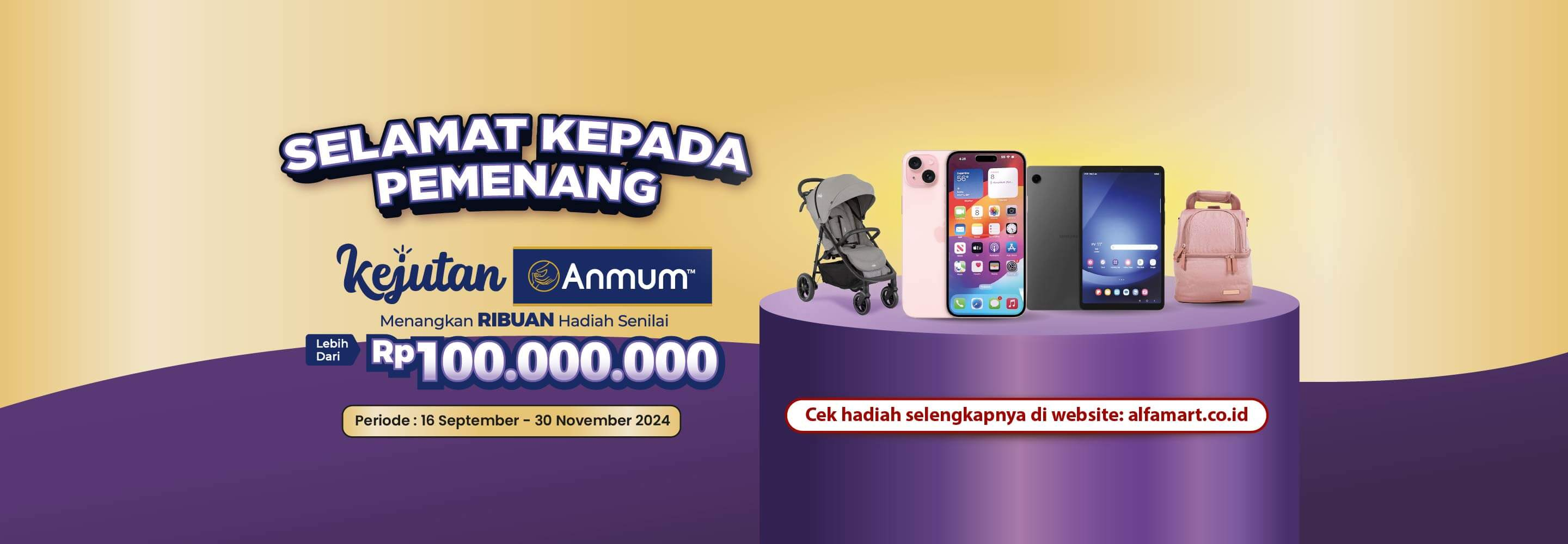 Banner Program Program Alfastar - Kejutan Anmum 2024