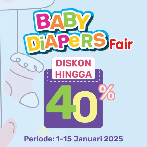 Banner BABY & DIAPERS Alfamart