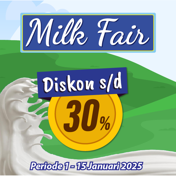 Banner Milk Fair Alfamart