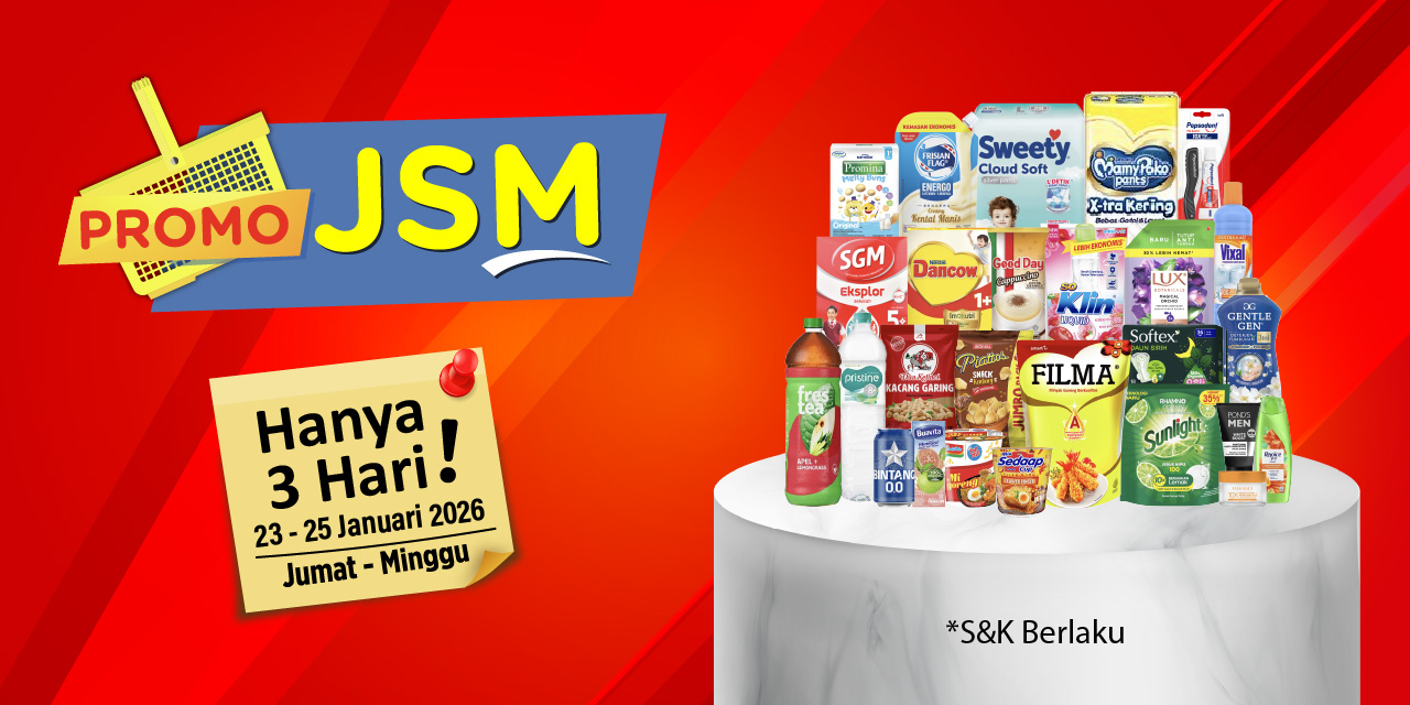 Mobile version banner Promo JSM Alfamart Pekan ini