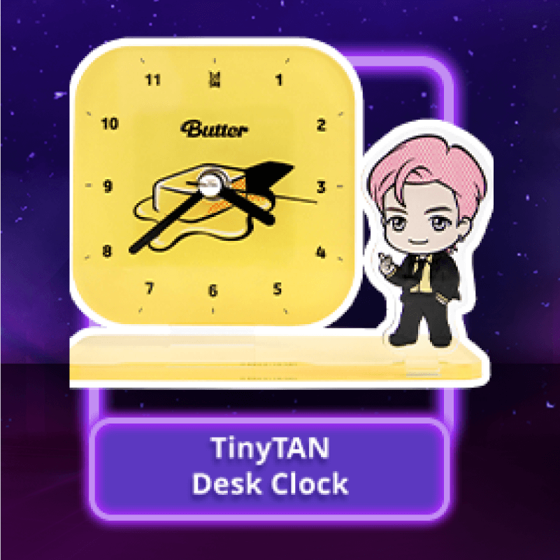 Icon reward Clear TinyTAN - TinyTan Desk Clock