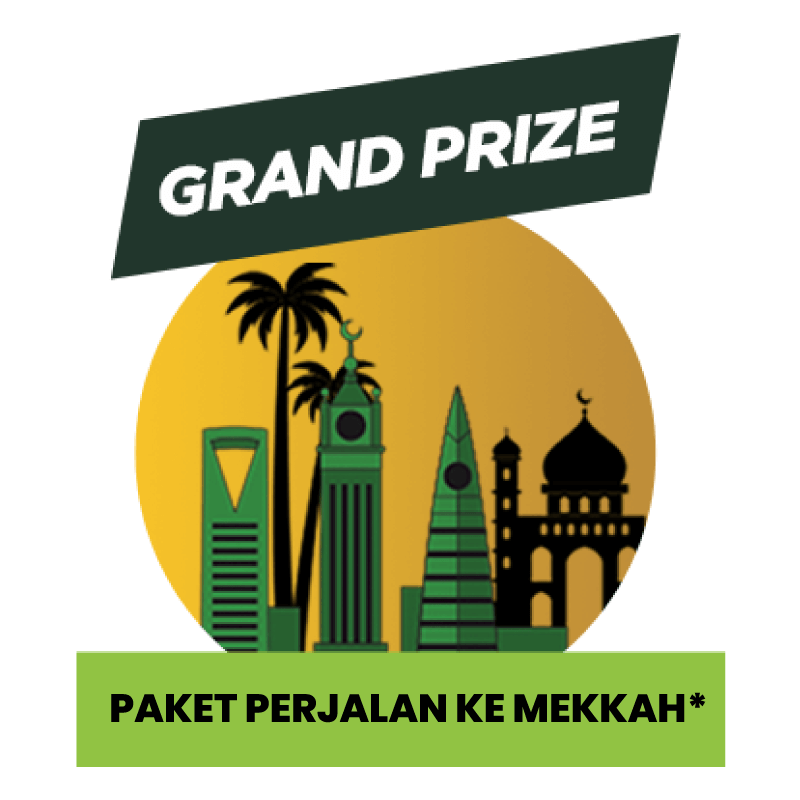 Icon reward Garnier Berbagi Berkah Ramadhan - Umroh