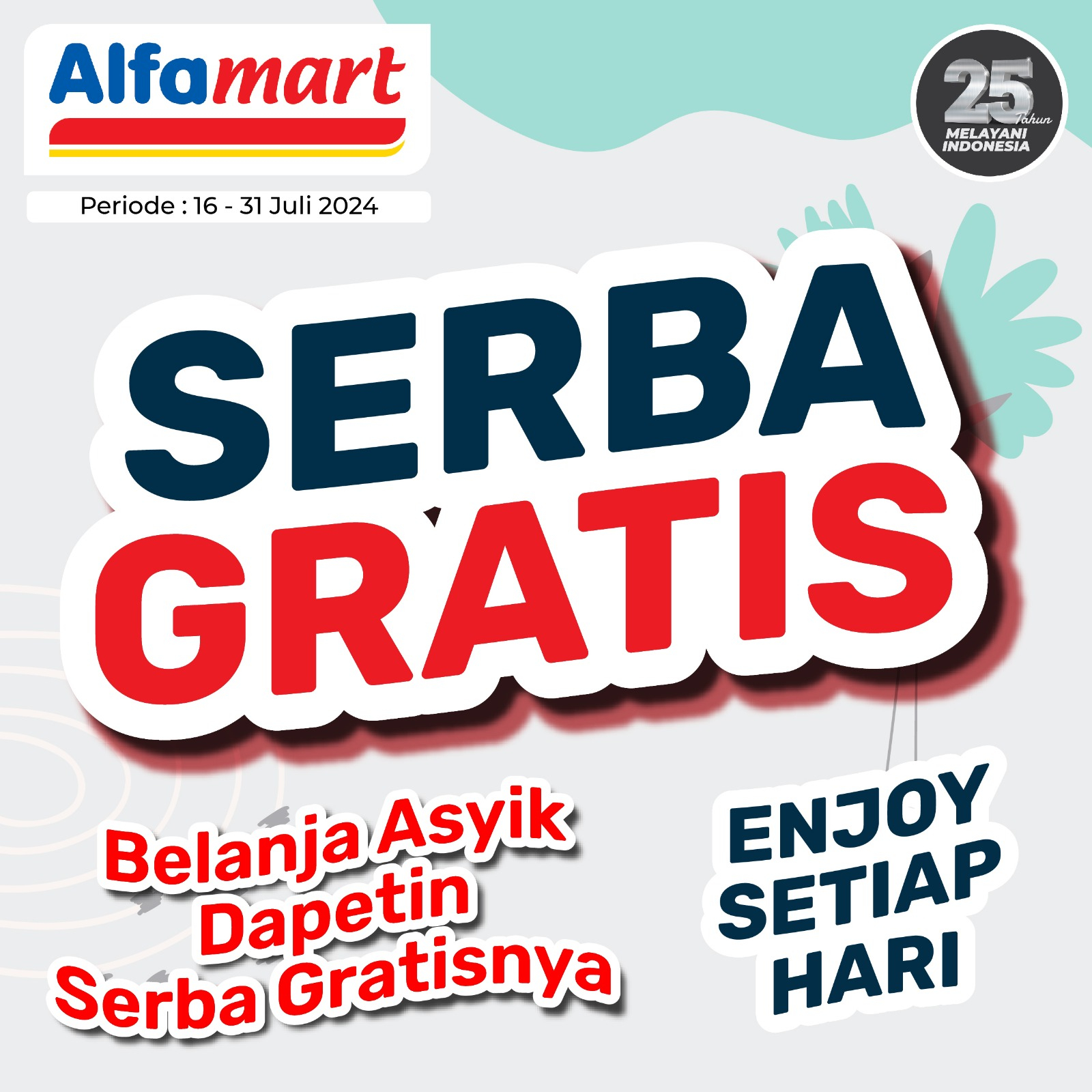 Banner SERBA GRATIS Alfamart