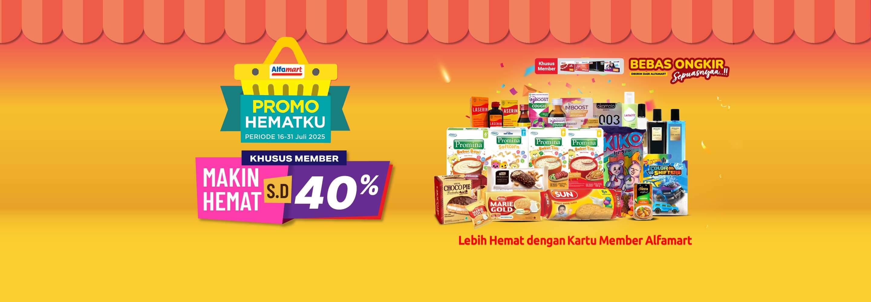 Banner promo Promo Member Hematku Alfamart