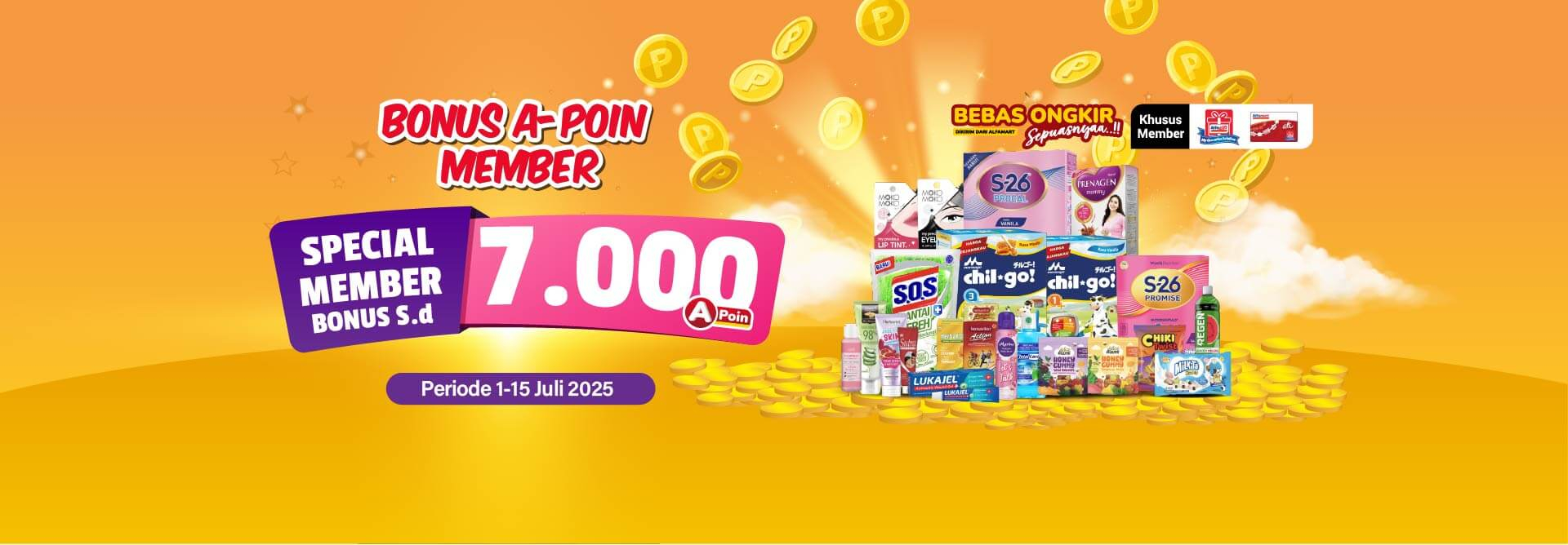 Promo Bonus Poin Member Alfamart Alfamart