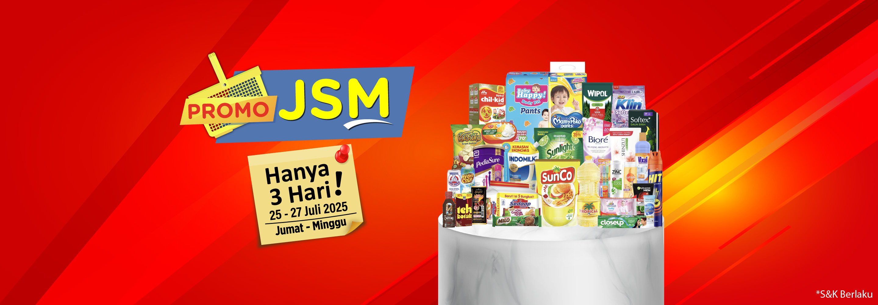 Banner promo Hemat Banget! Promo JSM Alfamart Alfamart