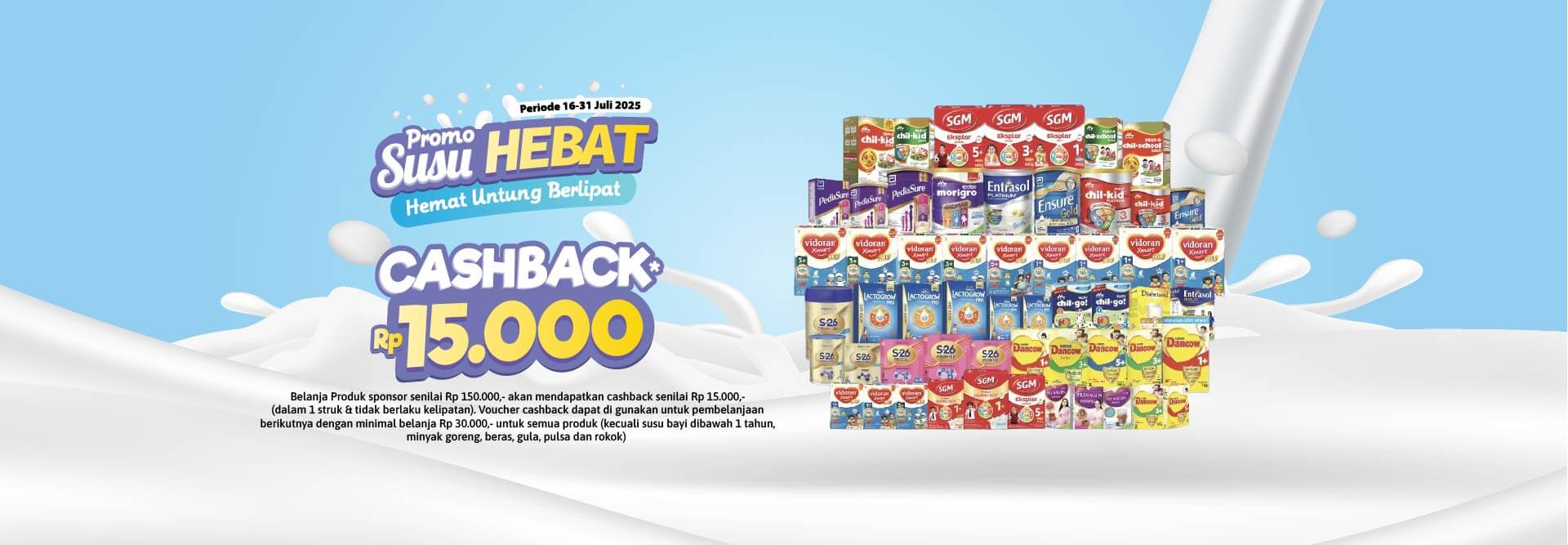 Banner promo Promo Susu Hebat Alfamart