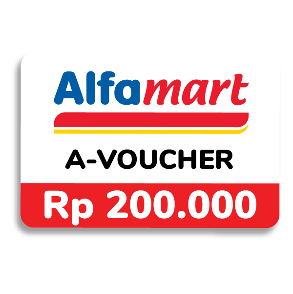 Icon reward 350 - Voucher Alfamart Rp. 200.000,-