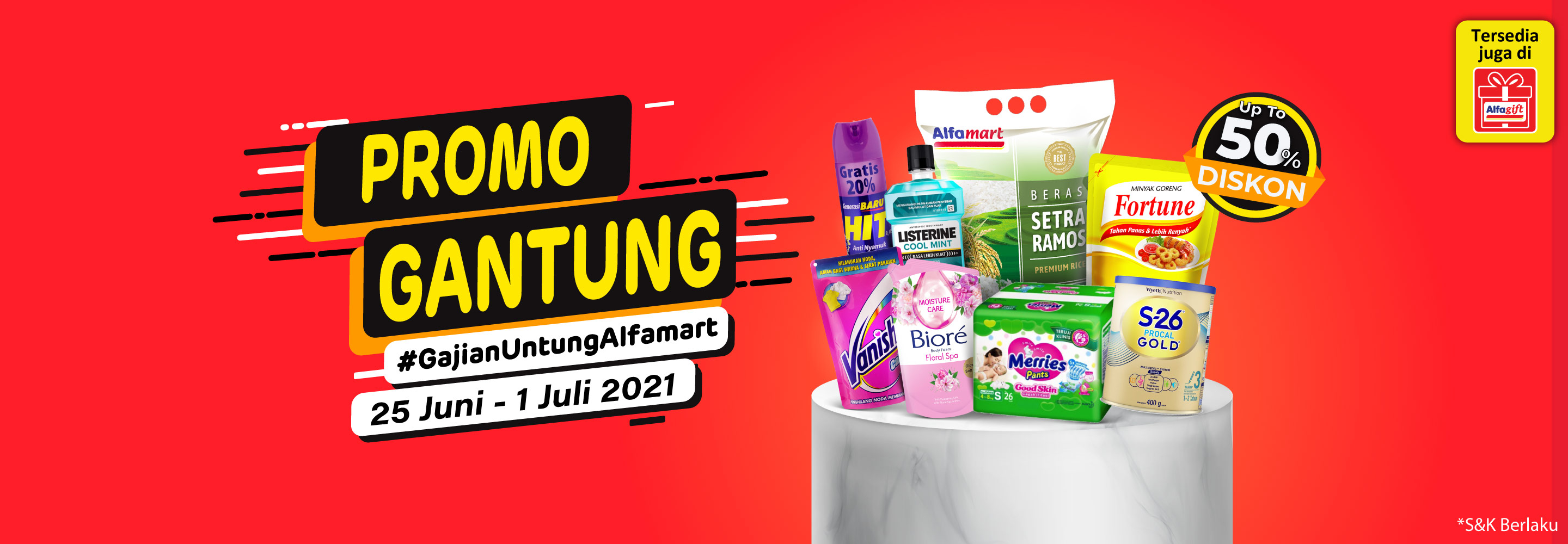 Promo Gantung Terbaru Dari Alfamart Alfamart
