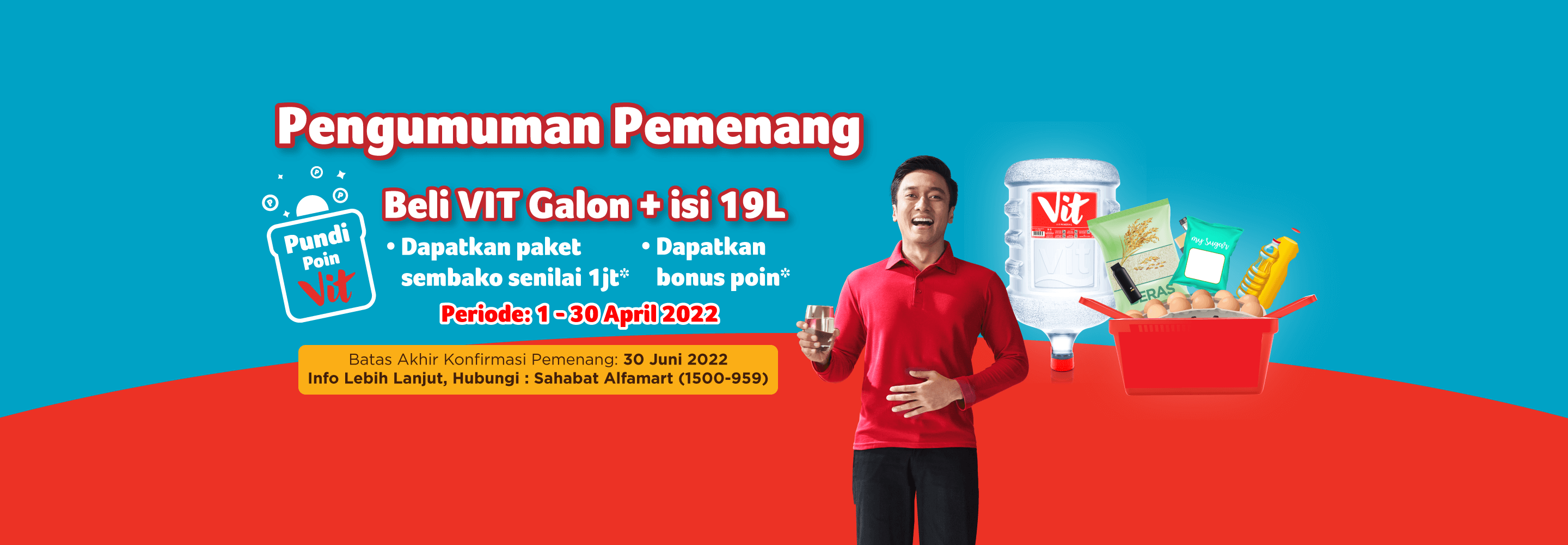 Banner Program Alfastar - Pundi Poin Vit Alfamart