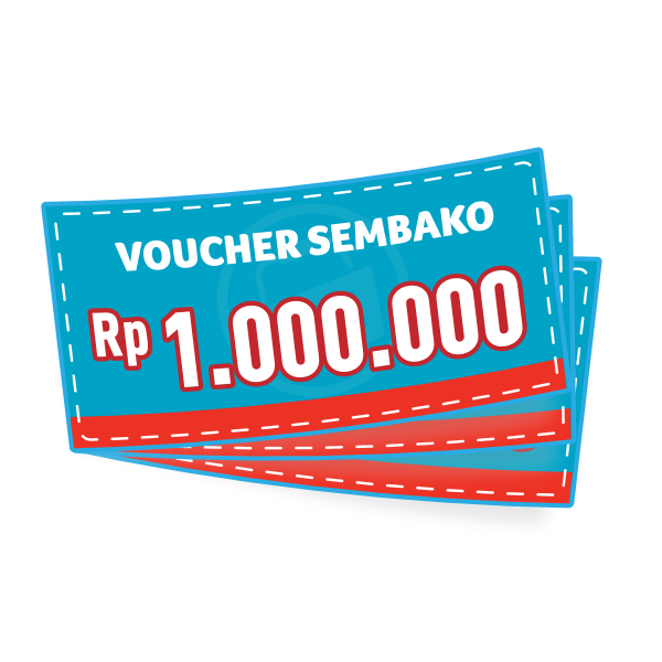 Icon reward Pundi Poin Vit - Voucher Sembako Rp1.000.000
